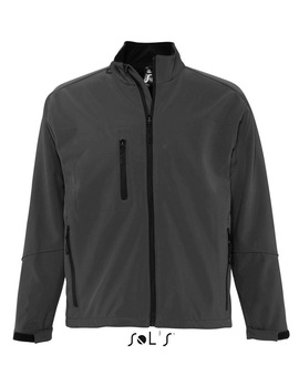 Chaqueta Softshell Relax Gris Oscuro