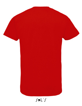 Camiseta IMPERIAL V Hombre Manga Corta Roja