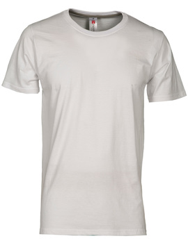 Camiseta básica SUNSET de manga corta color Blanco