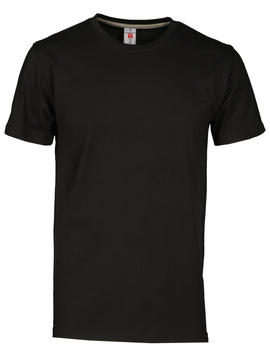 Camiseta básica SUNSET de manga corta color Negro