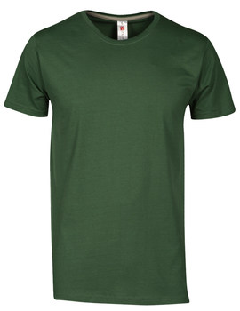 Camiseta básica SUNSET de manga corta color Verde