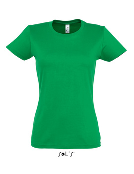 Camiseta Manga Corta IMPERIAL de mujer de color Verde Pradera