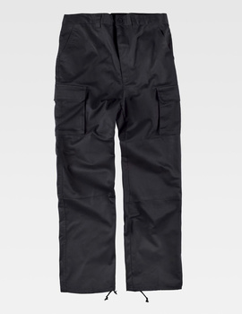 Pantalón Básico Reforzado B1416 color Negro