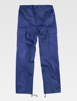 Pantalón Básico Reforzado B1416 color Azulina
