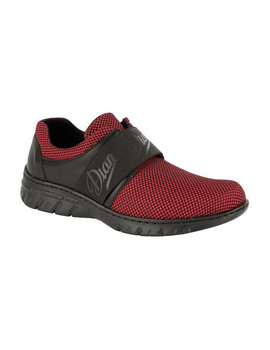Zapato Siena Tex Antideslizante color Rojo