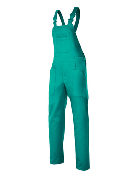 Pantalón con peto serie 290 color Verde