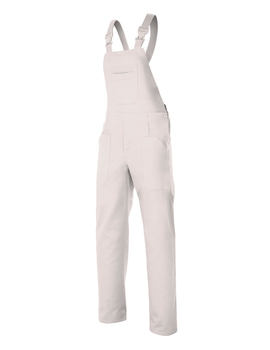 Pantalón con peto serie 290 color Blanco