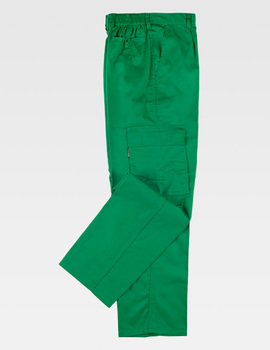 Pantalón básico multibolsillos B1403 color Verde Pistacho