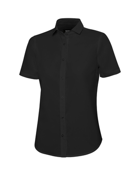 Camisa de manga corta de mujer 405010 color Negro
