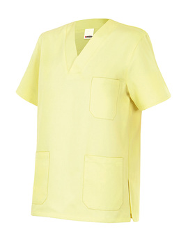 Camisola pijama 589 Unisex color Amarillo Limón