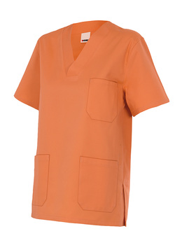 Camisola Pijama 589 Unisex color Naranja Claro