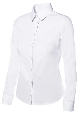 Camisa de camarera 405002 blanca de mujer stretch 