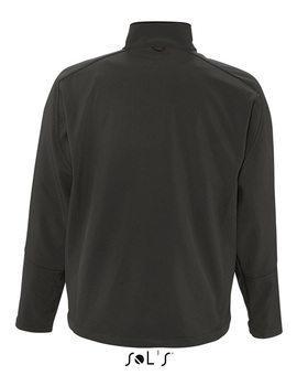 Chaqueta Softshell Relax Gris Oscuro