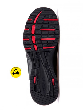 Zapato CHESTE S1P-ESD-SRC microfibra. Piso EVA+CAUCHO 