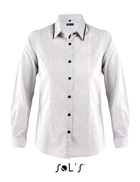 Camiseta de Temperamento Informal de Punto de para Mujer con Top de Moda  con Cuello en V y Mangas voladoras Camiseta Rayas Negras Y Blancas (Grey,  S): : Moda
