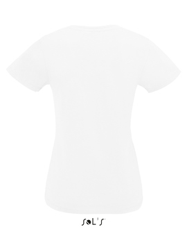 Camiseta IMPERIAL V Mujer Manga Corta Blanca
