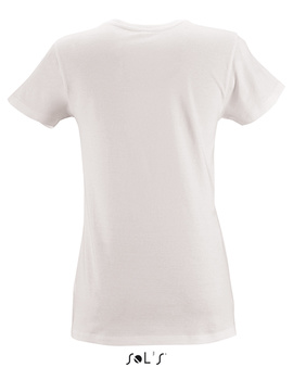 Camiseta METROPOLITAN Mujer Manga Corta Blanca