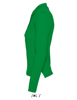 Polo Mujer Podium Manga Larga color Verde Pradera