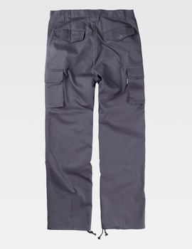 Pantalón Básico Reforzado B1416 color Gris