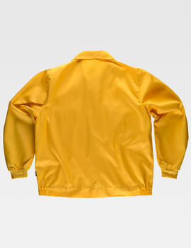 Cazadora de trabajo con cuello camisero B1102 color Amarillo