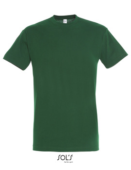 Camiseta básica cuello redondo de manga corta REGENT color Verde Botella