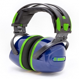 Protector auditivo EP02 32dB. Máximo confort. Arnés regulable y plegable